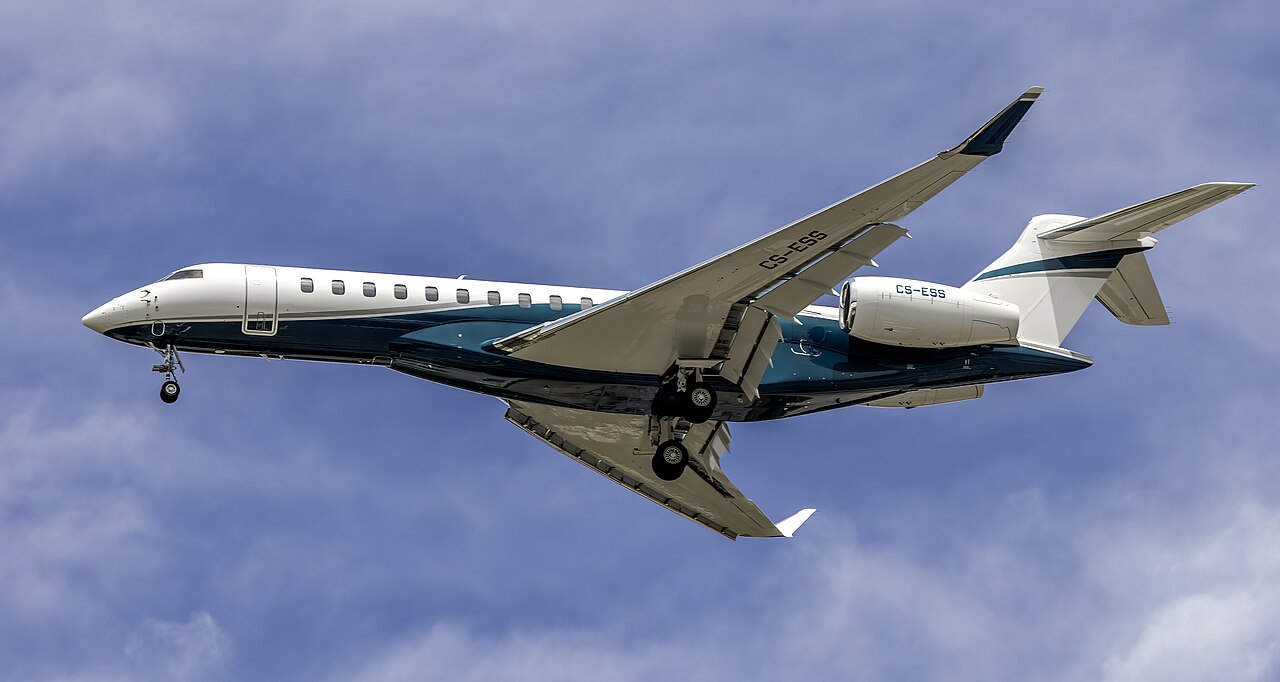 Bombardier Global 7500 — a representative ultra-long-range jet